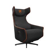 COUGAR Magus Gaming Chair, Sofa-style design, Up to 150 kg, Hydraulic System Smooth height adjustment- Black/Orange