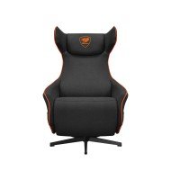 COUGAR Magus Gaming Chair, Sofa-style design, Up to 150 kg, Hydraulic System Smooth height adjustment- Black/Orange