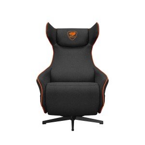 COUGAR Magus Gaming Chair, Sofa-style design, Up to 150 kg, Hydraulic System Smooth height adjustment- Black/Orange