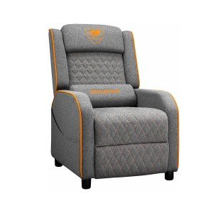 The COUGAR RANGER ONE Fabric Gaming chair, Sofa-style Ergonomic design for long gaming sessions, Up to 150 kg - Grey/Orange The COUGAR RANGER ONE Fabric Gaming chair, Sofa-style Ergonomic design for long gaming sessions, Up to 150 kg - Grey/Orange