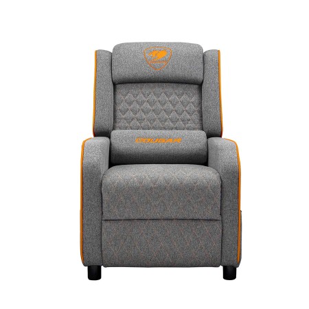 كرسي الألعاب COUGAR RANGER ONE Fabric, تصميم صوفا مريح مخصص لجلسات الألعاب الطويلة, يتحمل وزن حتى 150 كجم - برتقال/رمادي كرسي الألعاب COUGAR RANGER ONE Fabric, تصميم صوفا مريح مخصص لجلسات الألعاب الطويلة, يتحمل وزن حتى 150 كجم - برتقال/رمادي