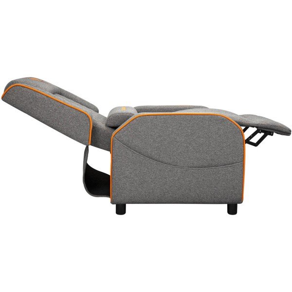The COUGAR RANGER ONE Fabric Gaming chair, Sofa-style Ergonomic design for long gaming sessions, Up to 150 kg - Grey/Orange The COUGAR RANGER ONE Fabric Gaming chair, Sofa-style Ergonomic design for long gaming sessions, Up to 150 kg - Grey/Orange