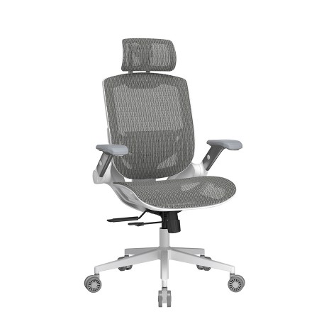 COUGAR Speeder One Gaming Chair, Ergonomic design, PU leather, Adjustable 2D/3D armrests, Class 4 gas lift, Up to 120 kg - WHITE COUGAR Speeder One Gaming Chair, Ergonomic design, PU leather, Adjustable 2D/3D armrests, Class 4 gas lift, Up to 120 kg - WHITE