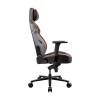 COUGAR NXSYS AERO Integrated 200mm RGB Fan, Breathable PVC Leather Gaming Chair  - Black / Orange