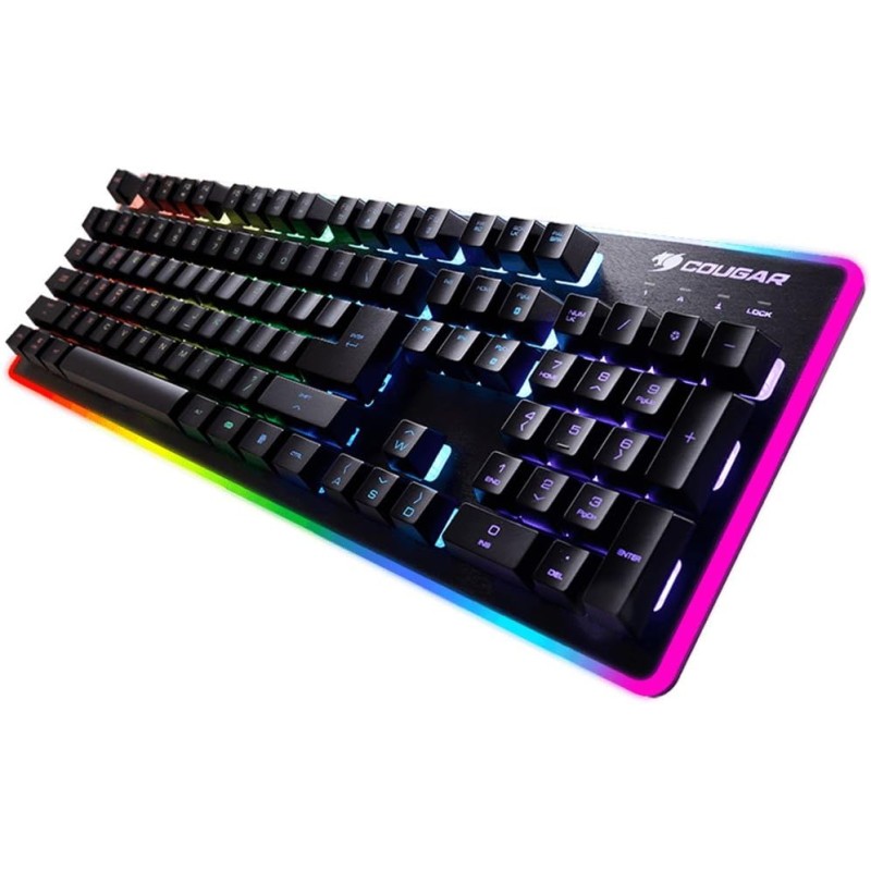 COUGAR DEATHFIRE EX 8-COLOR GAMING KEYBOARD/MOUSE