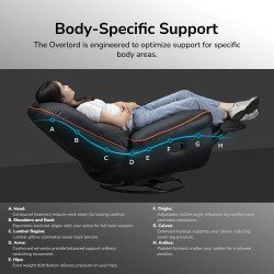 COUGAR  OVERLOAD GAMING SOFA |BLACK/ORANGE COUGAR  OVERLOAD GAMING SOFA |BLACK/ORANGE