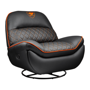 COUGAR  OVERLOAD GAMING SOFA |BLACK/ORANGE COUGAR  OVERLOAD GAMING SOFA |BLACK/ORANGE