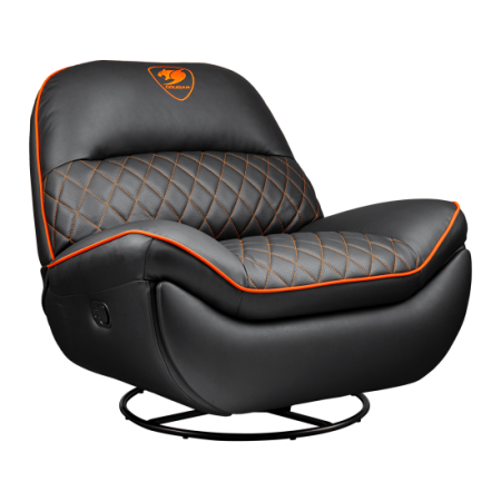 COUGAR OVERLOAD GAMING SOFA |BLACK/ORANGE