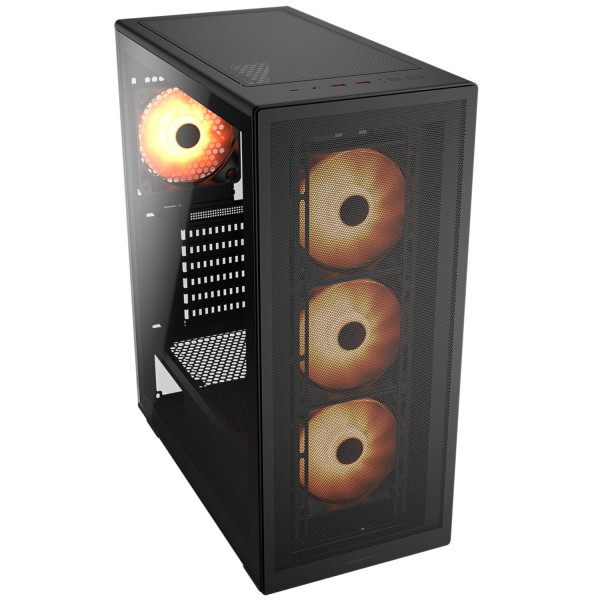 Cougar MX220 RGB Mid Tower Computer Case - BLACK Cougar MX220 RGB Mid Tower Computer Case - BLACK