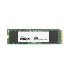 CRUCIAL E100 M.2 2280, 1TB, Up to 5000 MB/s read, PCIe Gen4 x4 NVMe, advanced 3D NAND technology 