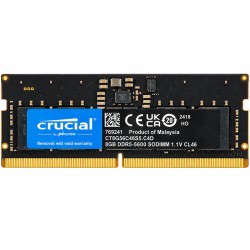 رام لابتوب كروشيال 8GB DDR5 بتردد 5600MT/s - SO-DIMM - CL46