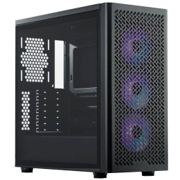 كيسة كولر ماستر إيليت 502 ATX - زجاج مقسى - 3 مراوح ARGB