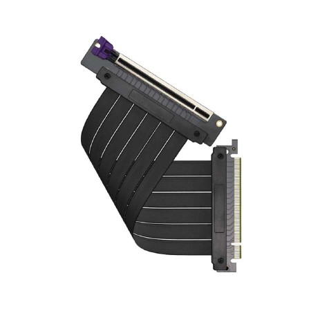 Riser Cable MasterAccessory PCI-E 3.0 x16، بطول 300 مم، تصميم عالي المرونة، مثالي لتركيب بطاقة الرسومات بشكل عمودي داخل صناديق الكمبيوتر- أسود Riser Cable MasterAccessory PCI-E 3.0 x16، بطول 300 مم، تصميم عالي المرونة، مثالي لتركيب بطاقة الرسومات بشكل عمودي داخل صناديق الكمبيوتر- أسود