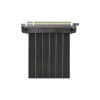 Riser Cable MasterAccessory PCI-E 3.0 x16 ,300mm ,Highly flexible design ,EMI shielding ,Ideal for vertical GPU mounting in PC cases - Black