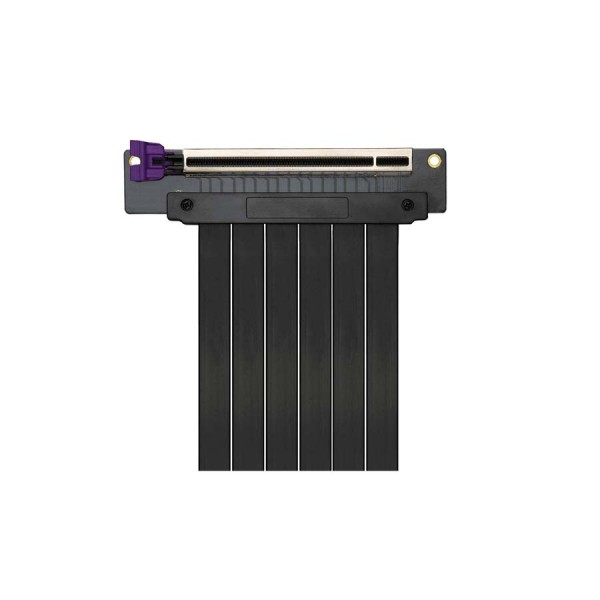 Riser Cable MasterAccessory PCI-E 3.0 x16 ,300mm ,Highly flexible design ,EMI shielding ,Ideal for vertical GPU mounting in PC cases - Black