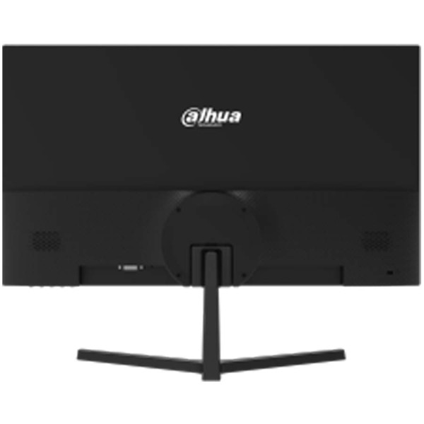 شاشة DAHUA مقاس 24 بوصة بدقة FHD (1920 × 1080) من نوع IPS، بزمن استجابة 5 مللي ثانية، مزودة بسماعات مزدوجة مدمجة - اسود