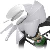 DarkFlash Infinity 8 PWM aRGB Fan, 120mm Cooling, 3 Fan Pack | White