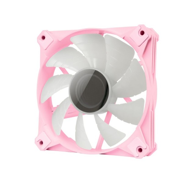 DarkFlash Infinity 8 PWM aRGB Fan, 120mm Cooling, 3 Fan Pack | دارك فلاش انفنتي 3 مراوح مضيئة لون وردي