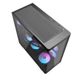 كيس كمبيوتر DARKFLASH DS900G بواجهة زجاجية منحنية – أسود كيس كمبيوتر DARKFLASH DS900G بواجهة زجاجية منحنية – أسود