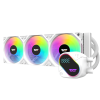 مبرد مائي darkFlash DO360 بحجم 360 مم مع إضاءة RGB وشاشة LCD – أبيض مبرد مائي darkFlash DO360 بحجم 360 مم مع إضاءة RGB وشاشة LCD – أبيض
