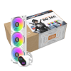 مبرد مائي darkFlash DO360 بحجم 360 مم مع إضاءة RGB وشاشة LCD – أبيض مبرد مائي darkFlash DO360 بحجم 360 مم مع إضاءة RGB وشاشة LCD – أبيض