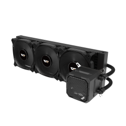 مبرد مائي  darkFlash X360 Darkfog بحجم 360 مم – أداء عالي بدون إضاءة RGB - أسود