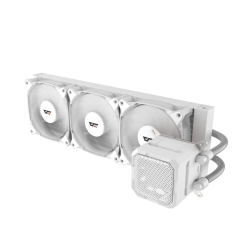 مبرد مائي  darkFlash X360 Darkfog بحجم 360 مم – أداء عالي بدون إضاءة RGB - أبيض