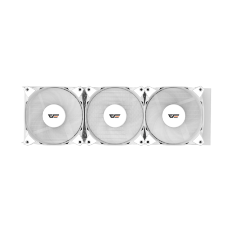 مبرد مائي darkFlash X360 Darkfog بحجم 360 مم – أداء عالي بدون إضاءة RGB - أبيض مبرد مائي darkFlash X360 Darkfog بحجم 360 مم – أداء عالي بدون إضاءة RGB - أبيض