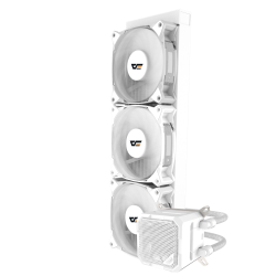 مبرد مائي darkFlash X360 Darkfog بحجم 360 مم – أداء عالي بدون إضاءة RGB - أبيض مبرد مائي darkFlash X360 Darkfog بحجم 360 مم – أداء عالي بدون إضاءة RGB - أبيض