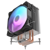 Air CPU Cooler DARKFLASH Z4 PRO Storm Series RGB   Powerful Cooling with AGHP Technology & ARGB Support – Black