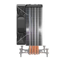 مشتت حرارة هوائي DARKFLASH Z4 PRO Storm Series RGB | تبريد قوي بتقنية AGHP ودعم ARGB - أسود