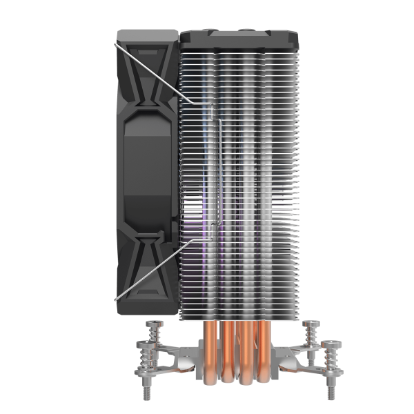 Air CPU Cooler DARKFLASH Z4 PRO Storm Series RGB   Powerful Cooling with AGHP Technology & ARGB Support – Black