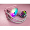 Liquid Cooler DARKFLASH DX120 TWISTER ARGB 120mm  – Pink Edition with RGB Lighting