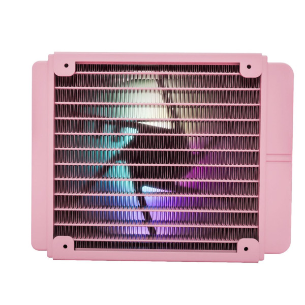 Liquid Cooler DARKFLASH DX120 TWISTER ARGB 120mm  – Pink Edition with RGB Lighting