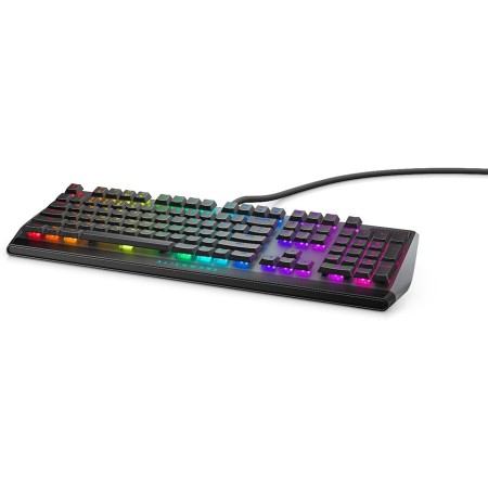 Alienware AW510K Wired gaming keyboard, Cherry MX switches, 104 LKey, N-Key Rollover, Customizable RGB - Dark Moon Alienware AW510K Wired gaming keyboard, Cherry MX switches, 104 LKey, N-Key Rollover, Customizable RGB - Dark Moon