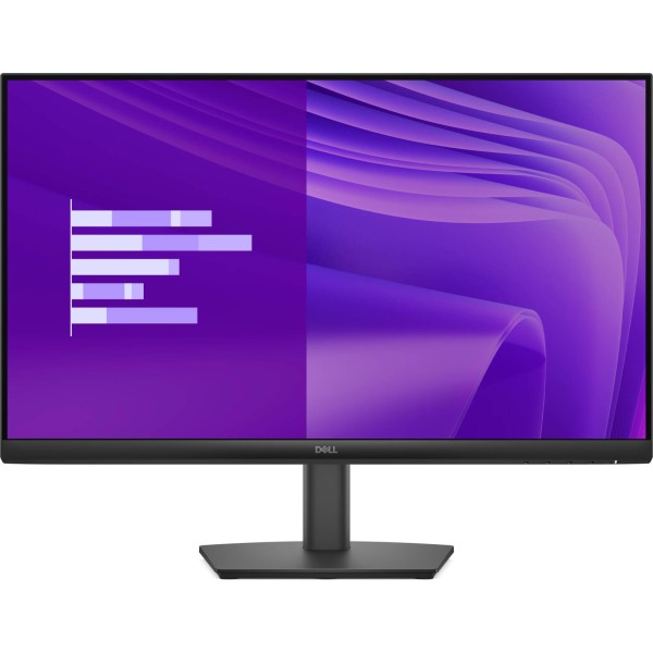 شاشة مكتبية Dell Pro E2425HM,  بحجم 24 بوصة, بدقة Full HD (1920 × 1080) مع لوحة IPS ومعدل تحديث 100Hz - أسود