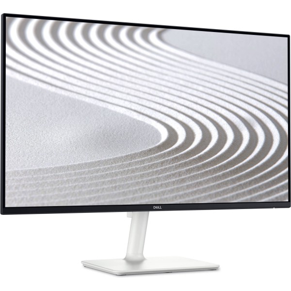 شاشة مكتبية Dell S2425H, مقاس 24 بوصة, بدقة FULL HD IPS , معدل تحديث 100Hz, السطوع 250 شمعة, سبيكر - أبيض