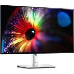 شاشة مكتبية Dell UltraSharp U2724D, مقاس 27 بوصة, بدقة QHD, تقنية IPS Black, معدل تحديث 120Hz, سطوع 350 شمعة, مع حامل مريح قابل للتعديل - فضي شاشة مكتبية Dell UltraSharp U2724D, مقاس 27 بوصة, بدقة QHD, تقنية IPS Black, معدل تحديث 120Hz, سطوع 350 شمعة, مع حامل مريح قابل للتعديل - فضي