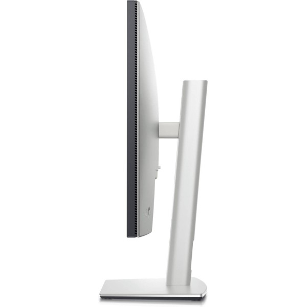 شاشة مكتبية Dell UltraSharp U2724D, مقاس 27 بوصة, بدقة QHD, تقنية IPS Black, معدل تحديث 120Hz, سطوع 350 شمعة, مع حامل مريح قابل للتعديل - فضي