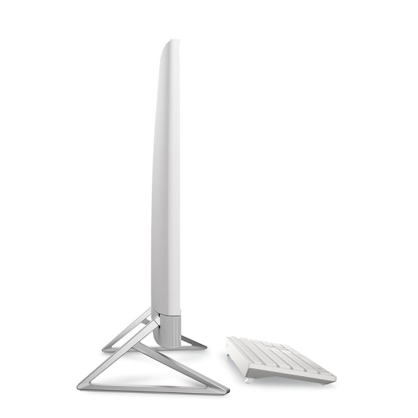 DELL EC27250, all-in-one desktop, Intel Core i7‑150U, 27-inch Full HD touchscreen, 16 GB DDR5, 1 TB M.2 SSD, Windows 11 - WHITE