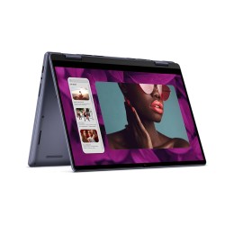 لابتوب مكتبي DELL INSPIRON 14 4775, مقاس 14 بوصة, شاشة لمس, دقة Full HD دوران 360 درجة, معالج Ryzen 5 8640HS, ذاكرة 8GB DDR5, تخزين 512GB M.2, ويندوز 11 - أزرق