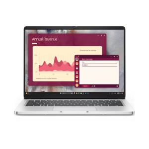 لابتوب ديل Dell Pro 14 PC14250 , معالج Ultra 5 235U vPro , ذاكرة DDR5 بسعة 16GB ,قرص تخزين SSD NVMe بسعة 512GB ,شاشة 14 بوصة FHD+ , Windows 11 Pro ,قارئ بصمة مدمج لتعزيز الأمان - فضي