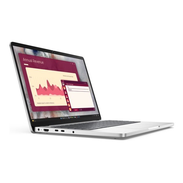 لابتوب محمول Dell Pro 14 Premium PC14250, شاشة 14 بوصة FHD+ IPS,  معالج Ultra 5 235U vPro, ذاكرة 16 جيجابايت DDR5, تخزين 512 جيجابايت M.2 NVMe - فضي