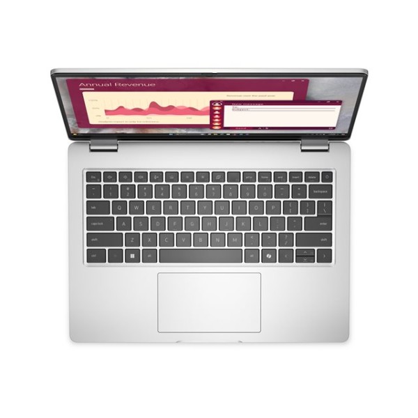 لابتوب محمول Dell Pro 14 Premium PC14250, شاشة 14 بوصة FHD+ IPS,  معالج Ultra 5 235U vPro, ذاكرة 16 جيجابايت DDR5, تخزين 512 جيجابايت M.2 NVMe - فضي