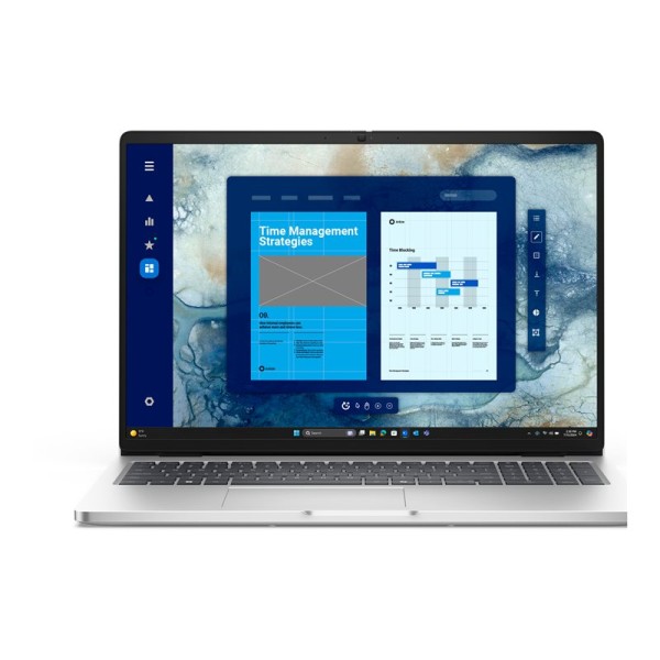 لابتوب محمول Dell Pro 16 Premium PC16250, شاشة 16 بوصة FHD+ IPS,  معالج Ultra 7 265U vPro, ذاكرة 16 جيجابايت DDR5, تخزين 512 جيجابايت M.2 NVMe - فضي