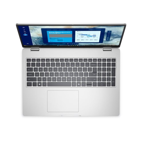 لابتوب محمول Dell Pro 16 Premium PC16250, شاشة 16 بوصة FHD+ IPS,  معالج Ultra 7 265U vPro, ذاكرة 16 جيجابايت DDR5, تخزين 512 جيجابايت M.2 NVMe - فضي