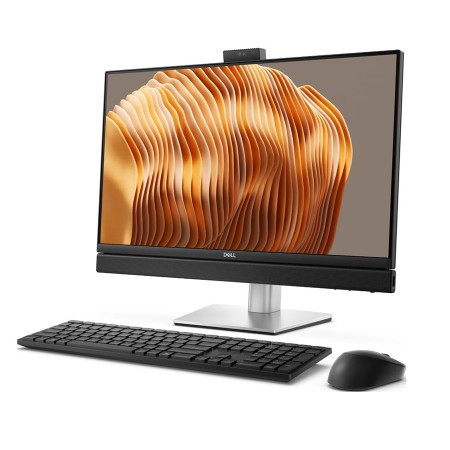 كمبيوتر ديل شامل 23.8 FHD 75Hz - معالج الترا 7 265 - كرت شاشة مدمج - رام 16GB - تخزين 512GB SSD