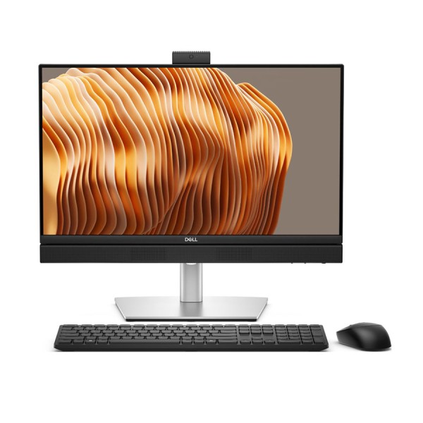 جهاز الكل في واحد Dell Pro 24 All-in-One Plus QB24250, شاشة 23.8 انش دقة FHD IPS لمس, ذاكرة 16GB DDR5, تخزين 512GB SSD, دعم Wi-Fi 6 و BT5.2, نظام Windows 11 Pro - فضي