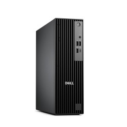 جهاز مكتبي Dell Pro Slim,  تصميم نحيف وموفر للمساحة, معالج Ultra 7 265, ذاكرة 16GB DDR5, تخزين 512GB SSD, بطاقة رسوميات Intel® Graphics, بدون نظام تشغيل DOS