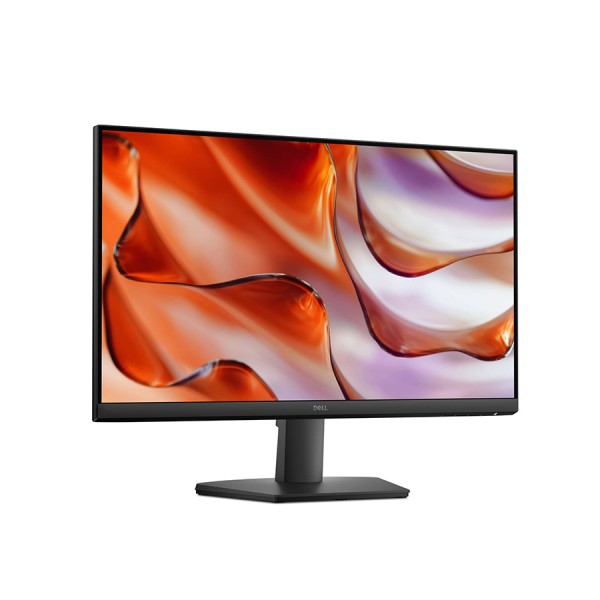 شاشة مكتبية DELL SE2425HM, مقاس 24 بوصة, دقة (1920 × 1080) FHD IPS, معدل تحديث 100Hz, زمن استجابة 5ms, دعم التثبيت الجداري VESA, دعم تقنية راحة العين - أسود